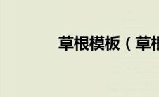 草根模板（草根模特的一天）