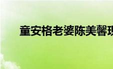 童安格老婆陈美馨现状（童安格老婆）
