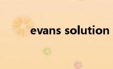 evans solution（evasion简介）