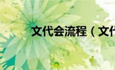 文代会流程（文代会是什么意思）