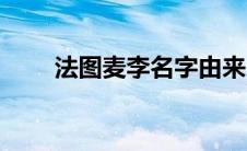法图麦李名字由来（法图麦李简介）