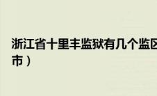 浙江省十里丰监狱有几个监区（浙江省十里丰监狱属于哪个市）