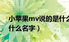 小苹果mv说的是什么（小苹果mv女主角叫什么名字）
