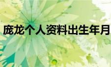 庞龙个人资料出生年月（庞龙个人资料简介）