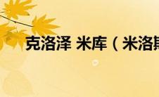 克洛泽 米库（米洛斯拉夫克洛泽简介）