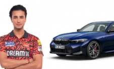 IPL纪录创造者Abhishek Sharma的汽车收藏很有趣