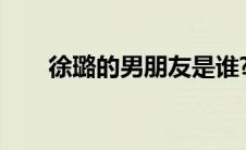 徐璐的男朋友是谁?（徐璐的男朋友）