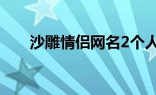 沙雕情侣网名2个人（沙雕情侣网名）
