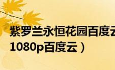 紫罗兰永恒花园百度云链接（紫罗兰永恒花园1080p百度云）