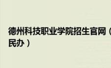 德州科技职业学院招生官网（德州科技职业学院是公办还是民办）