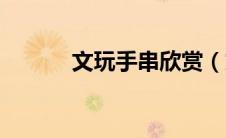文玩手串欣赏（文玩手串大全）