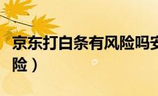 京东打白条有风险吗安全吗（京东打白条有风险）