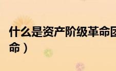 什么是资产阶级革命团体（什么是资产阶级革命）