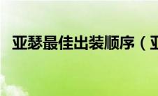 亚瑟最佳出装顺序（亚瑟出装怎么最厉害）