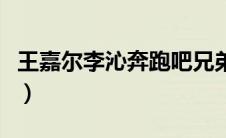 王嘉尔李沁奔跑吧兄弟是哪一期（王嘉尔李沁）
