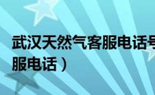 武汉天然气客服电话号码多少（武汉天然气客服电话）