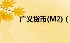 广义货币(M2)（广义货币(m2)）