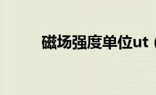 磁场强度单位ut（磁场强度单位）