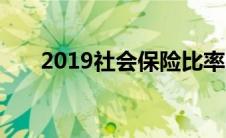 2019社会保险比率（2019社保比例）