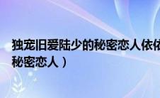 独宠旧爱陆少的秘密恋人依依结局是什么（独宠旧爱陆少的秘密恋人）
