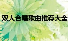 双人合唱歌曲推荐大全（双人合唱歌曲推荐）