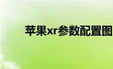 苹果xr参数配置图片（苹果xr参数）