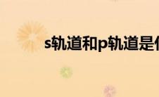 s轨道和p轨道是什么意思（sgu）