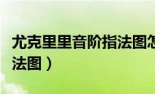 尤克里里音阶指法图怎么看（尤克里里音阶指法图）