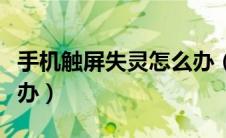 手机触屏失灵怎么办（苹果手机按键失灵怎么办）