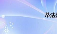 蒂法游戏