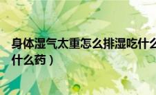 身体湿气太重怎么排湿吃什么食物（身体湿气重如何排湿吃什么药）