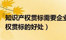 知识产权贯标需要企业提供哪些材料（知识产权贯标的好处）