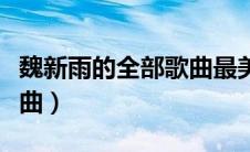 魏新雨的全部歌曲最美情缘（魏新雨的全部歌曲）