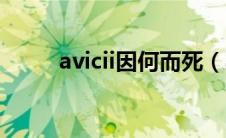 avicii因何而死（avicii怎么死的）