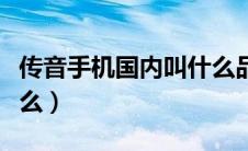 传音手机国内叫什么品牌（传音手机国内叫什么）