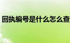 回执编号是什么怎么查找（回执编号是什么）