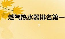 燃气热水器排名第一（燃气热水器排名）