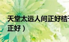天堂太远人间正好桔子树txt（天堂太远人间正好）