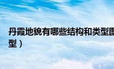 丹霞地貌有哪些结构和类型图片（丹霞地貌有哪些结构和类型）