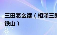 三田怎么读（相泽三郎是因为什么杀死了永田铁山）