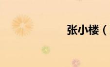 张小楼（张晓楼）