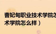 曹妃甸职业技术学院怎么样啊（曹妃甸职业技术学院怎么样）