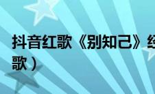 抖音红歌《别知己》经典歌曲是什么（抖音红歌）
