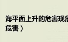 海平面上升的危害现象有哪些（海平面上升的危害）