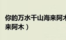 你的万水千山海来阿木歌词（你的万水千山海来阿木）
