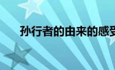 孙行者的由来的感受（孙行者的由来）