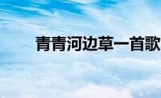 青青河边草一首歌（歌青青河边草）