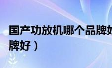 国产功放机哪个品牌好用（国产功放机哪个品牌好）