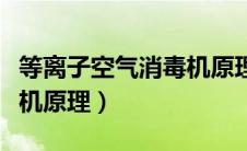 等离子空气消毒机原理图解（等离子空气消毒机原理）