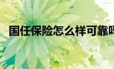 国任保险怎么样可靠吗（国任保险怎么样）